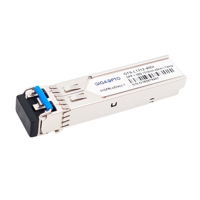 1.25G 1000BASE EX औद्योगिक SFP ट्रांसीवर 1310nm 40km SMF डुप्लेक्स LC DOM मॉड्यूल