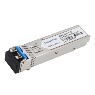 3G SDI SMPTE SFP 1310nm 2km SMF ट्रांसीवर मॉड्यूल डुप्लेक्स LC DOM MSA पिनआउट वीडियो पैथोलॉजिकल पैटर्न के साथ