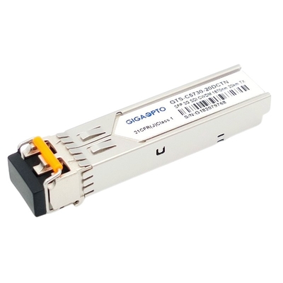 3Gbps DVI वीडियो SFP ट्रांसीवर CWDM सिंगल ट्रांसमीटर नॉन MSA 1270nm 1610nm 20km SMF LC DDM