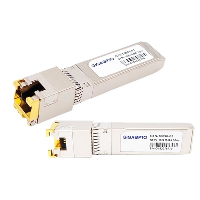 10GBASE-T कॉपर HP अरूबा JL563A संगत RJ45 SFP ट्रांसीवर 30m