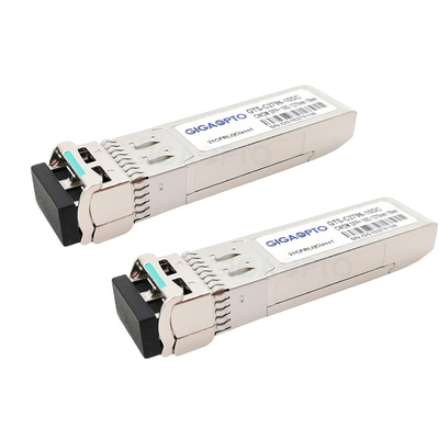 CWDM-SFP10G-Xx-10 के लिए 10Gbps SFP+ 1270-1610nm सिस्को ऑप्टिकल ट्रांसीवर SMF 10km