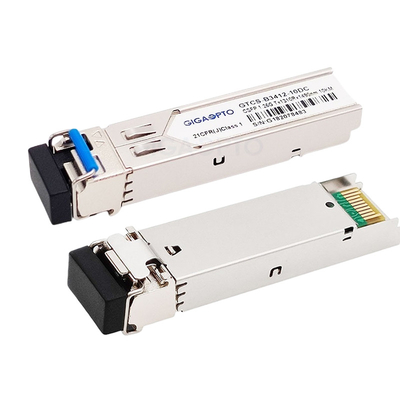 GLC-2BX-U के लिए 2 चैनल TX1310nm / RX1490nm CSFP सिस्को ट्रांसीवर मॉड्यूल 10 किमी