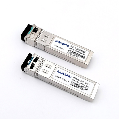 3 वर्ष 850nm/1310nm/1550nm तरंग दैर्ध्य के साथ 10G SFP+ ऑप्टिकल ट्रांससीवर