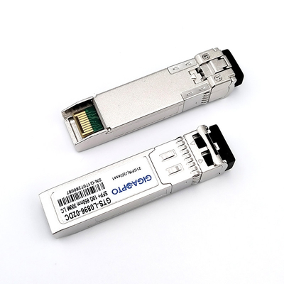 SFP DOM डुप्लेक्स केबल 1.5W नेटवर्क अनुप्रयोगों के लिए बिजली की खपत