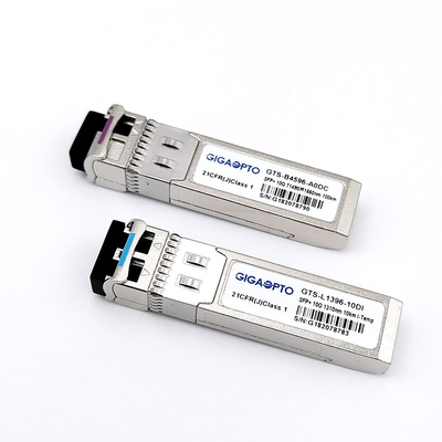 सिस्को 10G SFP+ एलसी कनेक्टर 2.5W बिजली की खपत