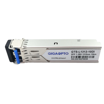 1.25G SFP 550m MMF/10km SMF 1310nm औद्योगिक DOM LC ट्रांसीवर मॉड्यूल 1000BASE-LX/LH