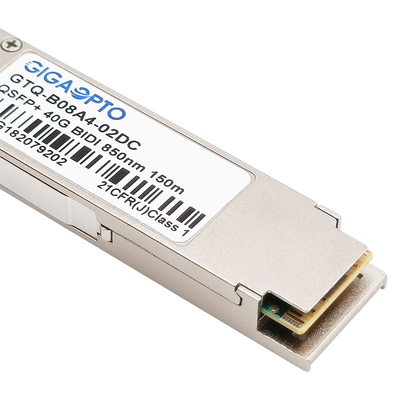 40GBASE SR BiDi QSFP+ ऑप्टिकल ट्रांसीवर डुप्लेक्स LC 832nm 918nm MMF मॉड्यूल 150m DOM