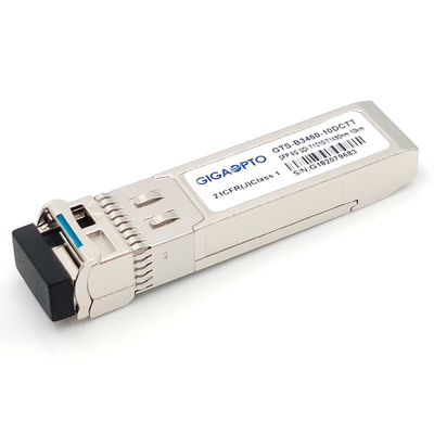 6G SDI SMPTE SFP TX1310nm TX1490nm 10km SMF BIDI LC डुअल ट्रांसमीटर मॉड्यूल गैर-MSA