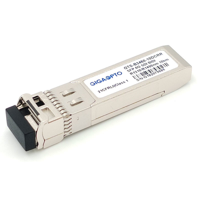 6G SDI SMPTE SFP RX1310nm RX1490nm पिन 10km SMF BIDI LC डुअल रिसीवर मॉड्यूल गैर-MSA
