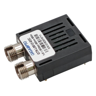 1.25Gbps 1x9 850nm MMF 550m डुप्लेक्स SC/FC/ST ट्रांसीवर मॉड्यूल LVPECL PECL