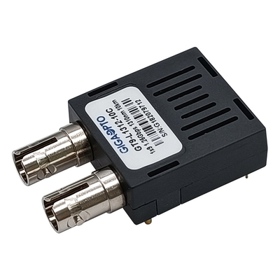 1.25Gbps सिंगल फाइबर 1x9 ऑप्टिकल ट्रांसीवर मॉड्यूल SMF 1310nm 10km डुप्लेक्स SC FC ST LVPECL PECL