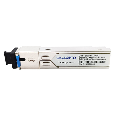 1.25Gbps EPON ONU SFP मॉड्यूल 20km PX20 TX1310nm RX1490nm SFP LC ट्रांसीवर