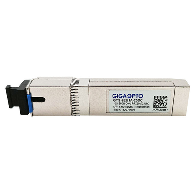 DFB 10G ONU EPON SFP मॉड्यूल असममित PRX30 SFP + 20 किमी SFP मॉड्यूल