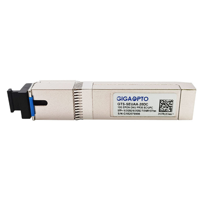 10G EPON SFP मॉड्यूल ONU SFP + सममित PR30 TX1270nm 10.3G RX1577nm 10.3G SC UPC ट्रांसीवर मॉड्यूल