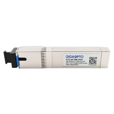 10G EPON SFP मॉड्यूल OLT SFP+ PR30 सममित T1577nm 10G T1490nm 1G R1270nm 10G R1310nm 1G