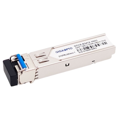 2 चैनल BiDi CSFP 1000BASE BX SFP ऑप्टिकल ट्रांसीवर मॉड्यूल LC SMF