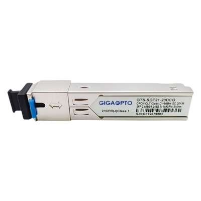 GPON OLT क्लास C+++ D 9dBm GPON SFP ट्रांसीवर मॉड्यूल DOM