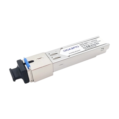SC DDM SMF SFP मॉड्यूल EPON OLT PX20 + 1.25G TX1490nm RX1310nm 20 किमी