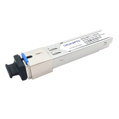9dBm EPON SFP मॉड्यूल PX20+++ OLT 1.25G PX40 TX1490nm RX1310nm 20km ट्रांसीवर मॉड्यूल
