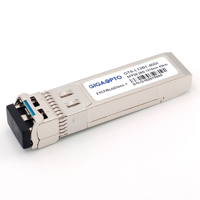 SFP28 25GBASE ER 1310n 40km ऑप्टिकल SFP ट्रांसीवर मॉड्यूल EML APD SMF LC DOM इंडस्ट्रियल