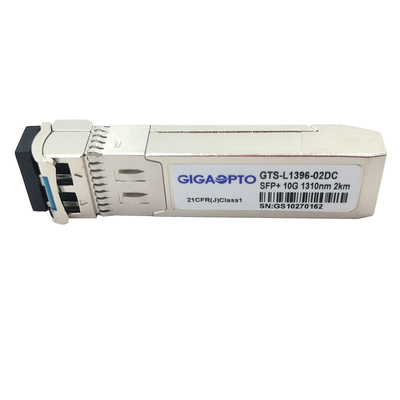 10GBASE-LRM2 10G SFP + 1310nm SMF 2km ऑप्टिकल ट्रांसीवर LC DOM