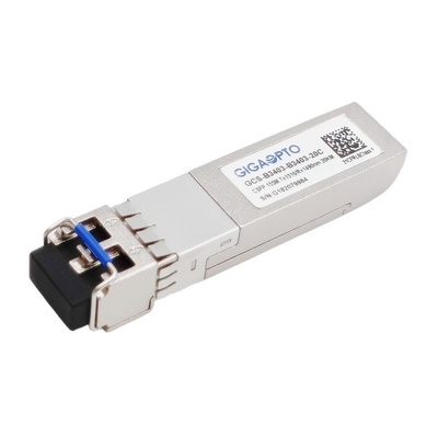 100BASE दोहरी बीड़ी CSFP ऑप्टिकल फाइबर ट्रांसीवर TX1310nm RX1490nm LC 20km डोम