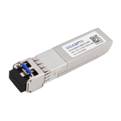 दोहरी 1G BIDI CSFP ट्रांसीवर मॉड्यूल LX 1310nm TX 1550 एनएम RX SMF 20 किमी