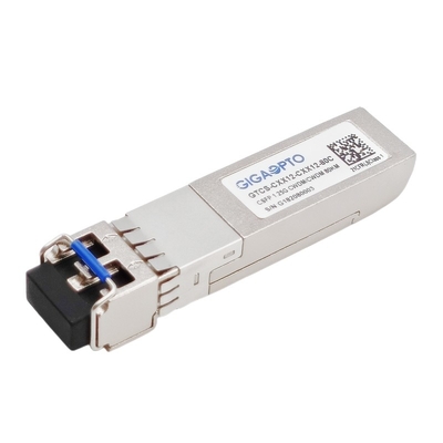 1000BASE CWDM CSFP दोहरी BIDI 80km TX C51 RX C47 SM ट्रांसीवर LC DOM