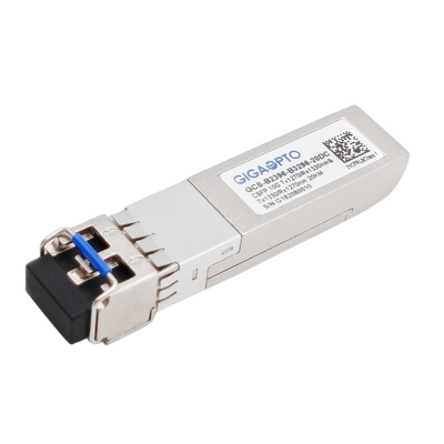 10G कॉम्पैक्ट SFP+ डुअल बीड़ी ट्रांसीवर 20km LC DOM