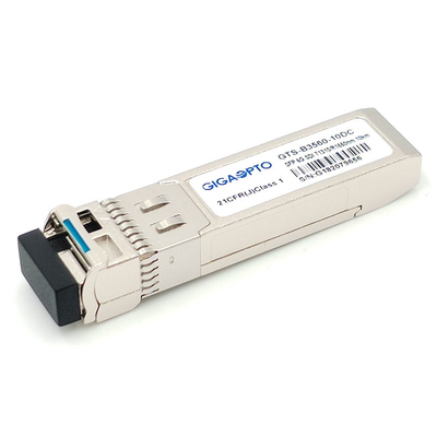 6G SDI SMPTE SFP BIDI LC TX1310nm RX1550nm 10km ट्रांसीवर मॉड्यूल MSA