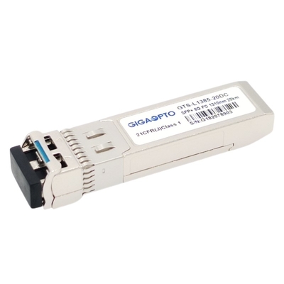 8G ब्रोकेड फाइबर चैनल SFP + 1310nm 20km LC SMF ट्रांसीवर DOM