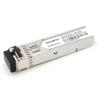 3G-SDI SFP द्विदिश दोहरी रिसीवर 1310nm / 1550nm 10km वीडियो पैथोलॉजिकल पैटर्न मॉड्यूल गैर MSA