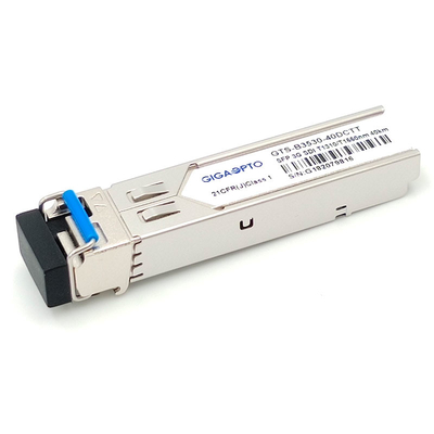 3G-SDI 1-फाइबर BiDi डुअल ऑप्टिकल ट्रांसमीटर 1310nm/1550nm 10km वीडियो पैथोलॉजिकल पैटर्न मॉड्यूल नॉन MSA