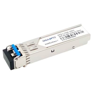 3G SDI SMPTE वीडियो SFP 1310nm 10km SMF ट्रांसीवर मॉड्यूल डुप्लेक्स LC DOM MSA पिनआउट