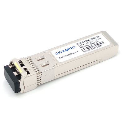 12Gb/S CWDM 1270 1450nm वीडियो SFP ट्रांसीवर सिंगल ऑप्टिकल डिजिटल डायग्नोस्टिक ट्रांसमीटर 20km LC
