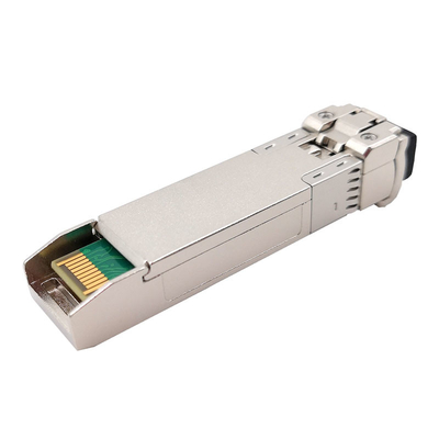 12Gb/S 1310nm 10km वीडियो SFP ट्रांसीवर DOM LC SMF सिंगल ट्रांसमीटर पैथोलॉजिकल मॉड्यूल MSA पिनआउट