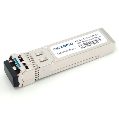 12Gb/S 1310nm 10km वीडियो SFP ट्रांसीवर DOM LC SMF सिंगल ट्रांसमीटर पैथोलॉजिकल मॉड्यूल MSA पिनआउट