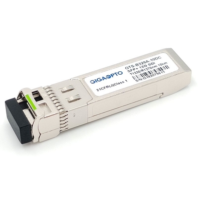 12G UHD SDI वीडियो SFP ट्रांसीवर BiDi 13T 12R SMPTE ऑप्टिकल ट्रांसीवर