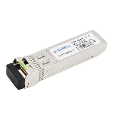 16G FC 20km SFP + फाइबर चैनल ट्रांसीवर मॉड्यूल TX1330 RX1270nm