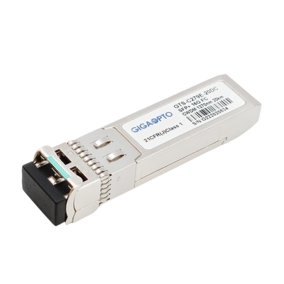 CWDM फाइबर चैनल मॉड्यूल 1270nm-1610nm 10km ऑप्टिकल ट्रांसीवर 16G SFP + मॉड्यूल SMF
