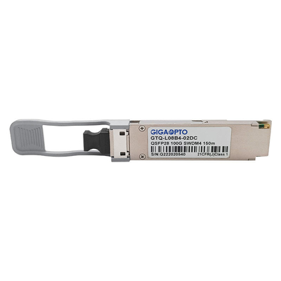 100GBASE-SWDM4 QSFP28 850nm-940nm MMF ट्रांसीवर 100m DOM LC
