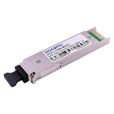 10G XFP LRM ऑप्टिकल ट्रांसीवर मॉड्यूल FP 1310nm MMF 220m ओवर OM3 MMF DOM