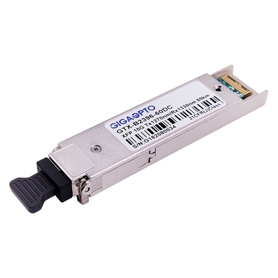 10Gbps BIDI XFP ER60 फाइबर ट्रांसीवर मॉड्यूल 1270nm / 1330nm 60km DOM