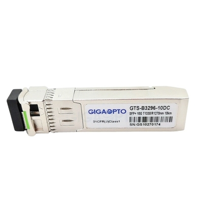 10GBASE-BX10 TX1330 / RX1270 सिस्को SFP+ ट्रांसीवर द्वि दिशात्मक 10km
