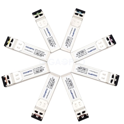 SMF CWDM-SFP10G-xx के लिए CWDM 1530nm सिस्को फाइबर ट्रांसीवर 80 किमी