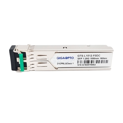 SFP 1550nm 160km ऑप्टिकल फाइबर मॉड्यूल 1.25G 1000BASE-ZX सिस्को GLC-ZX-SM-160