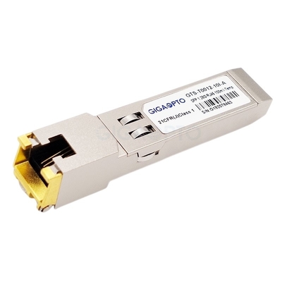 SFP-GE-T-I के लिए सिस्को 1000BASE-T SFP कॉपर मॉड्यूल 100m RJ-45 औद्योगिक