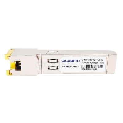 SFP-GE-T-I के लिए सिस्को 1000BASE-T SFP कॉपर मॉड्यूल 100m RJ-45 औद्योगिक