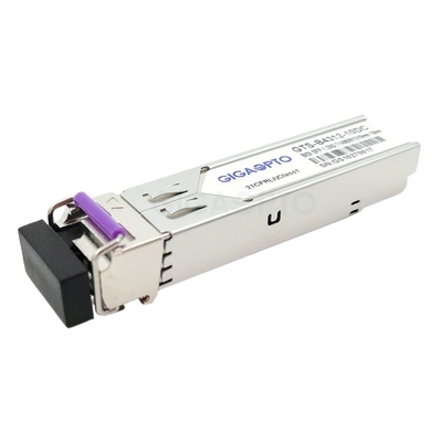 1000BASE-BX सिस्को SFP BiDi ट्रांसीवर TX1490nm / RX1310nm SMF 10km GLC-BX-D के लिए