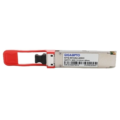 सिस्को QSFP-40G-ER4 के लिए 1310 एनएम क्यूएसएफपी + ईथरनेट ट्रांसीवर 40 किमी डुप्लेक्स एलसी एसएमएफ